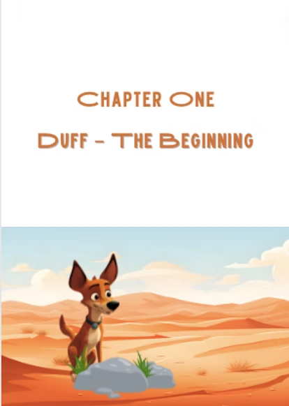 Duff the Dingo Dog