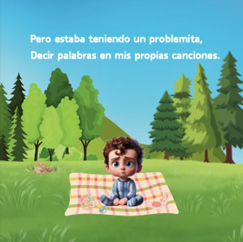 El Nino Feliz Aleteando No Puedo encontrar mis PALABRAS