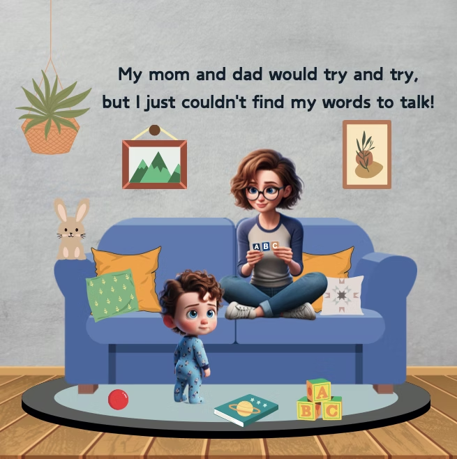 The Happy Flappy Child: I Can't Find my Words