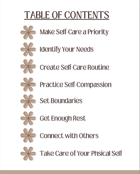 The Value of Self-Care